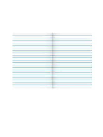 BRUNNEN VERLAG | Heft A4 Liniert 9mm 40 Blatt | 